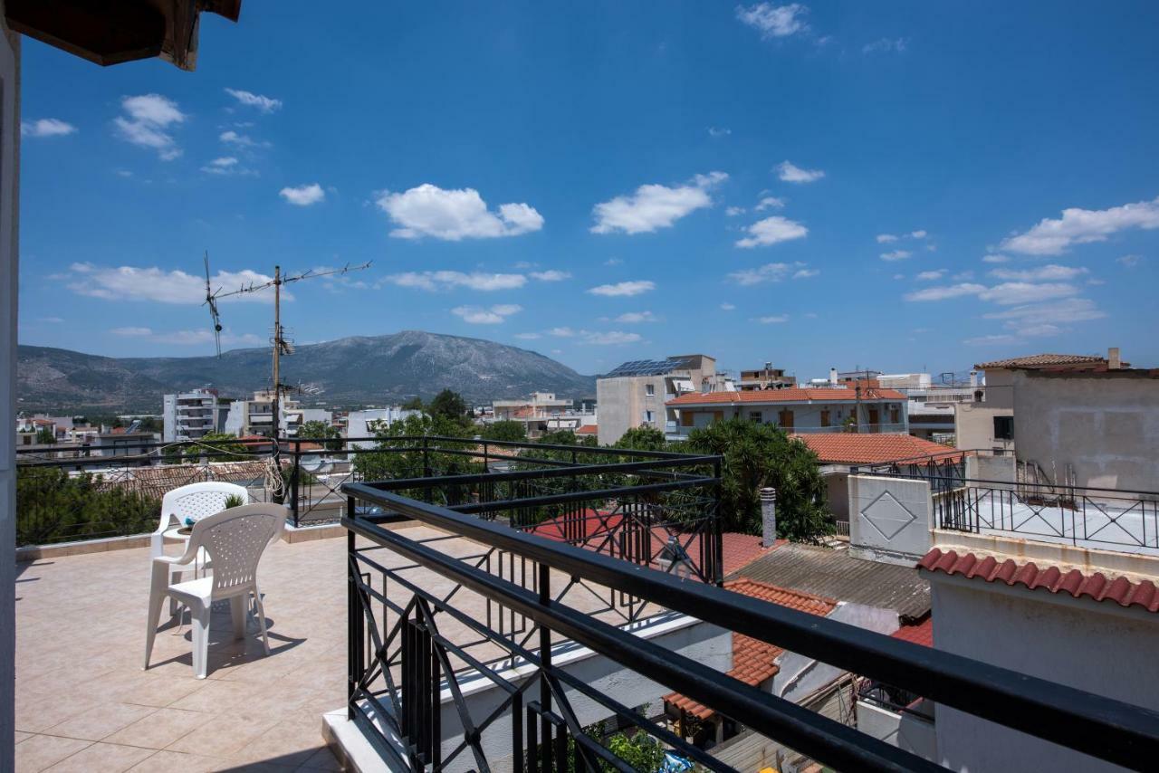 Top Floor Modern Studio In Central Koropi Apartment Ngoại thất bức ảnh